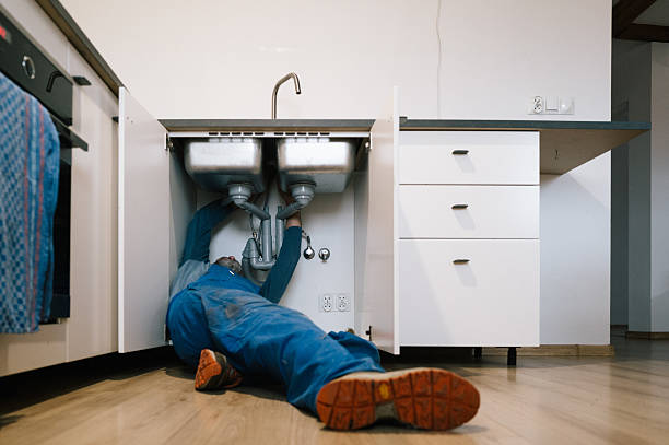 Professional Emergency Plumber technician working in Byers, CO